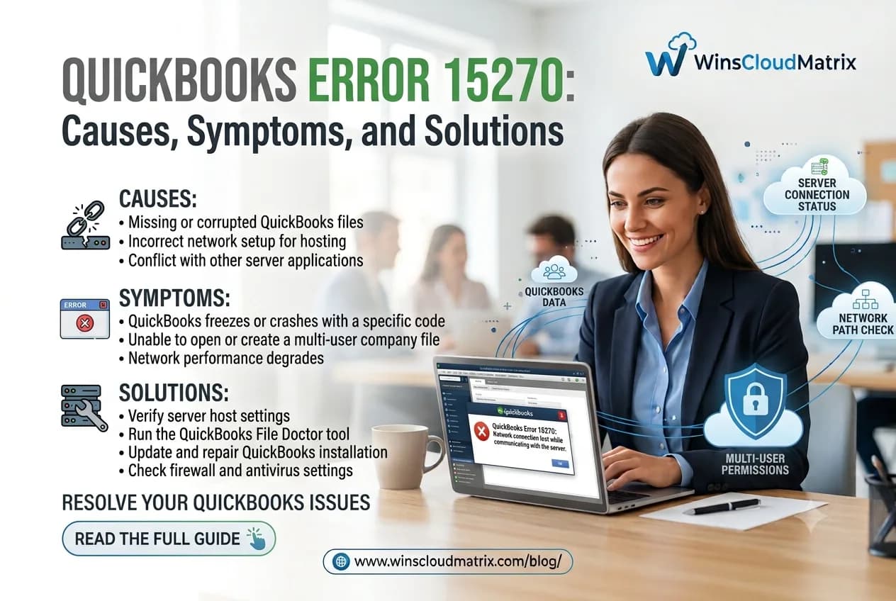 QuickBooks Error 15270: Causes, Symptoms, and Solutions