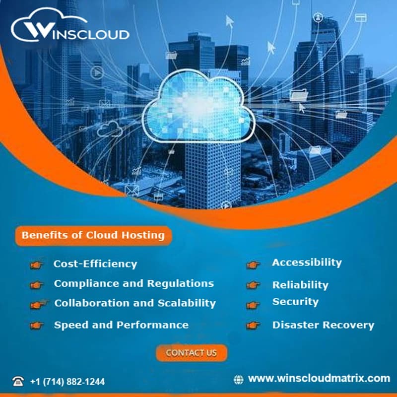 Cloud Hosting Benefits- Winscloud Matrix LLC