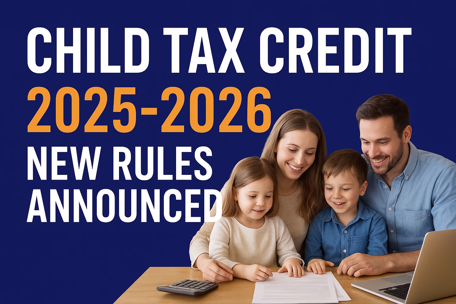 Child Tax Credit 2025–2026: Eligibility, Income Limits, Refund & What’s New