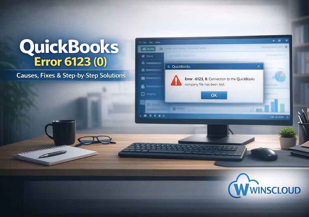 Fixing QuickBooks Error 6123 (Error 6123 0 in QuickBooks Desktop)