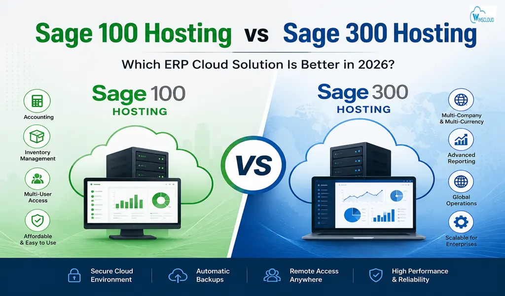 Sage 100 vs Sage 300 Hosting: Which ERP Cloud Solution Is Better in 2026?
